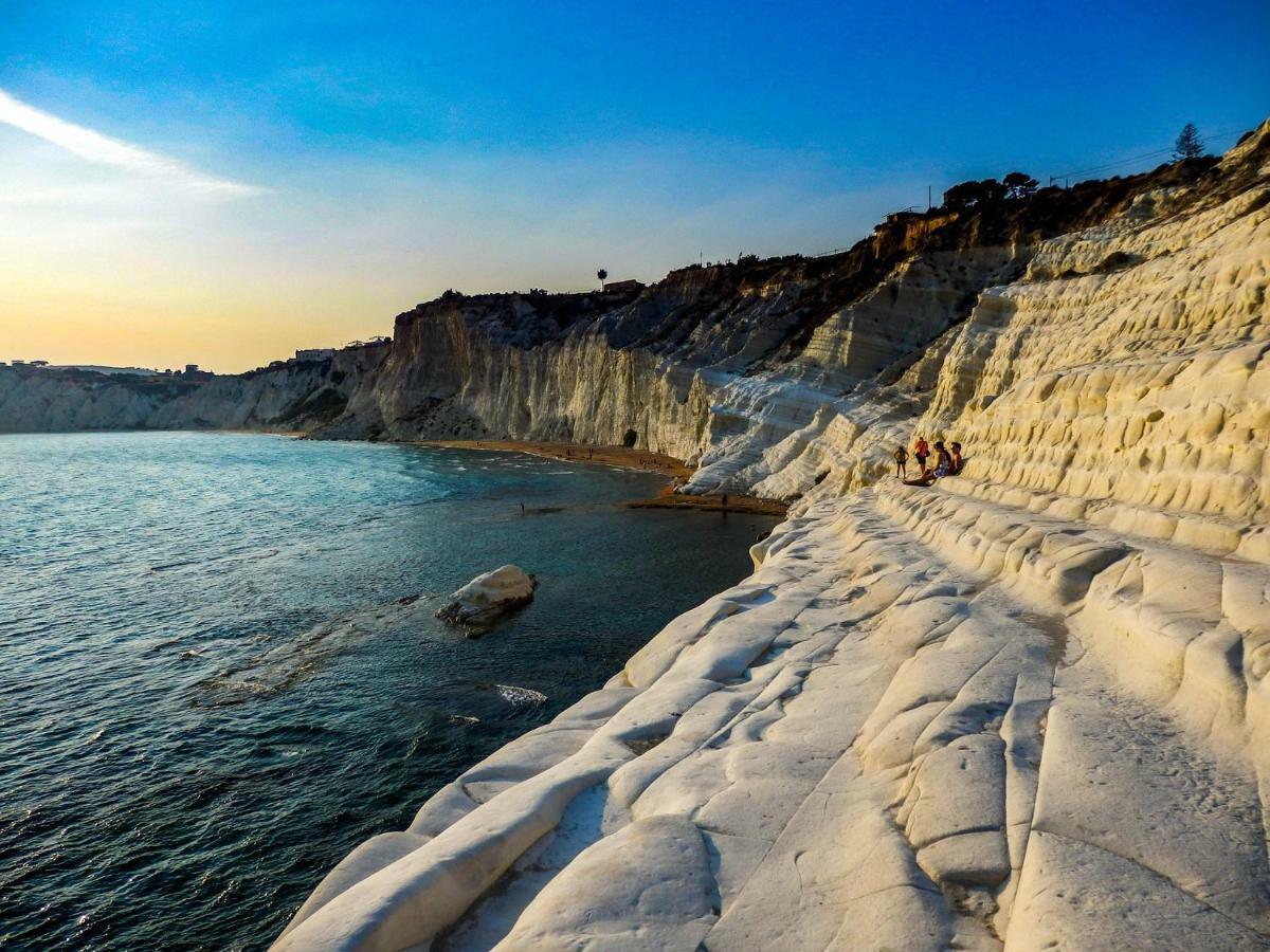 Scala Dei Turchi Luxury Home Realmonte Bagian luar foto